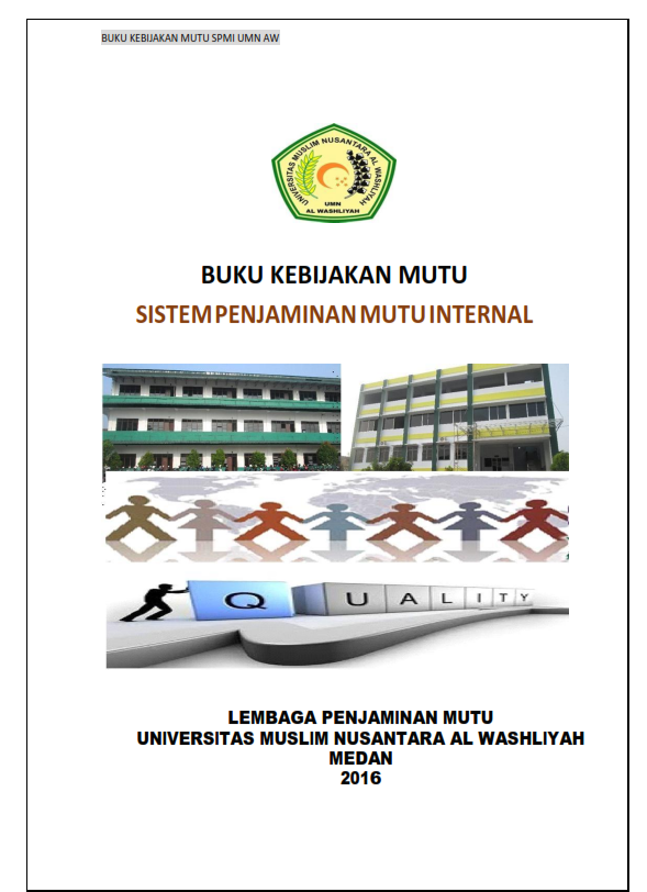Kebijakan Mutu 2016 Cover